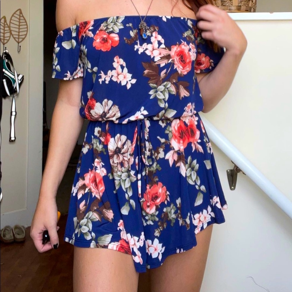 Floral Romper